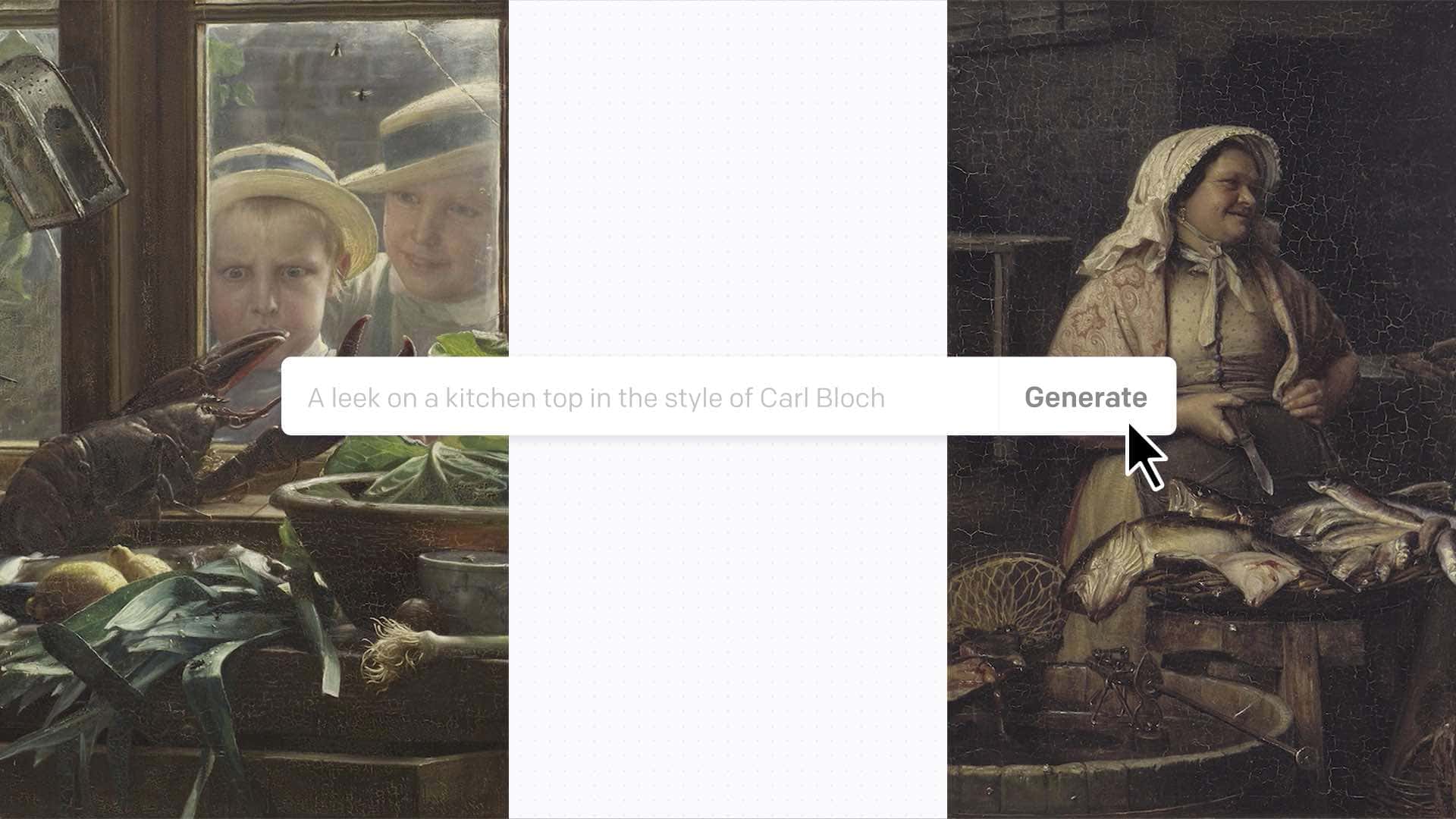 Cover Image for the project: Carl Bloch Outpainted